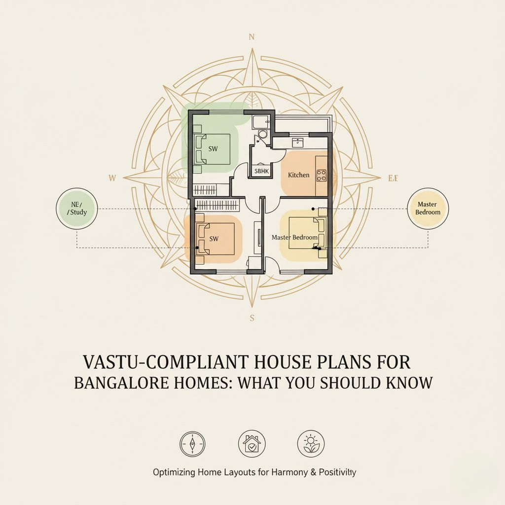 Vastu-Compliant House Plans for Bangalore Homes: What You Should Know