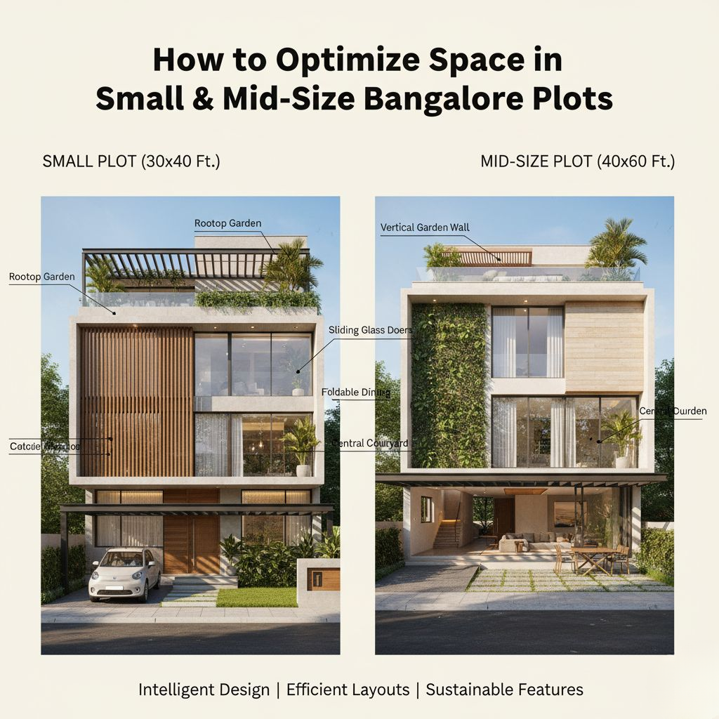 “How to Optimize Space in Small and Mid-Size Bangalore Plots”