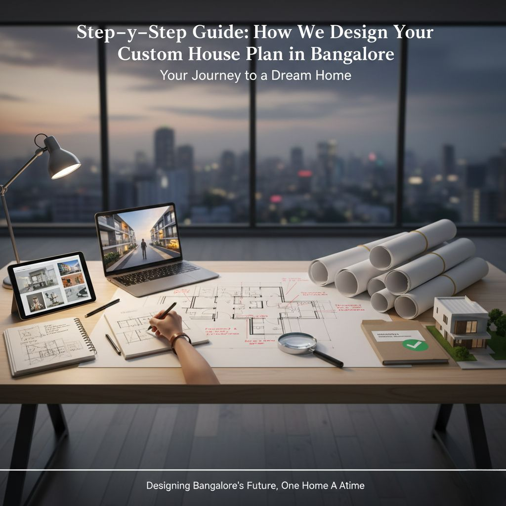 Step-by-Step Guide: How BuildArch.co Designs Your Custom House Plan in Bangalore