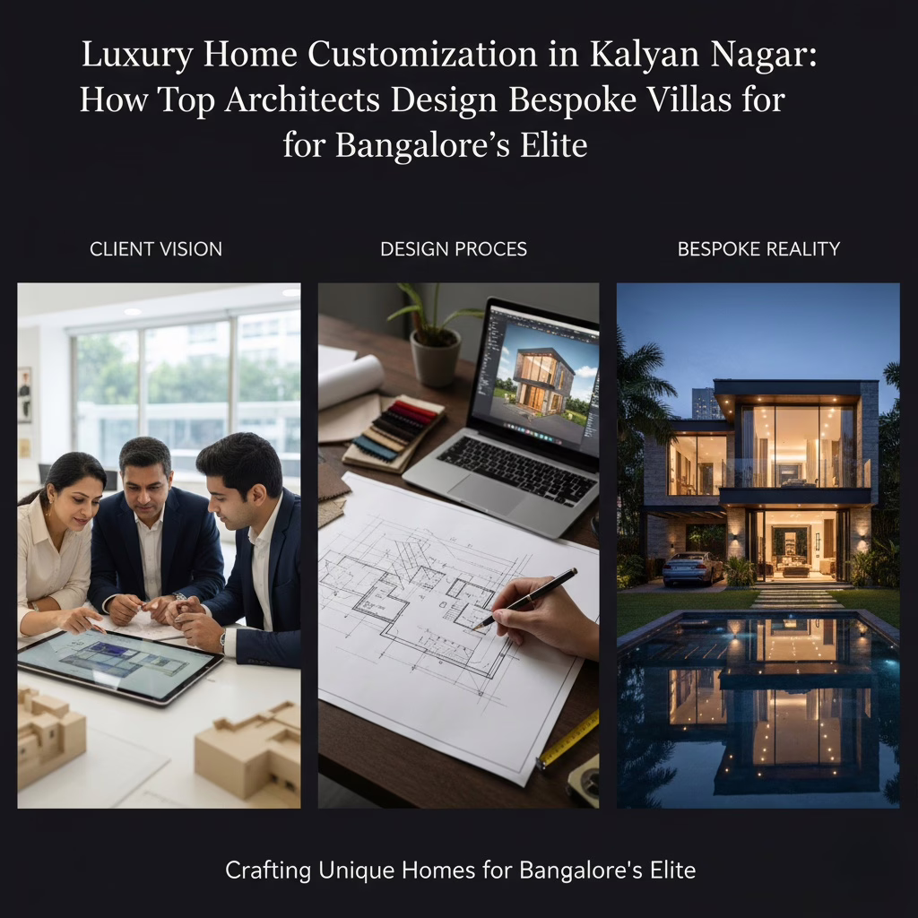 "Luxury Home Customization in Kalyan Nagar: How Top Architects Design Bespoke Villas for Bangalore's Elite"