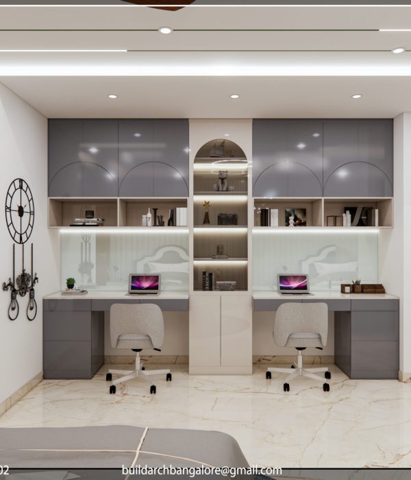 Neat, space-saving layout